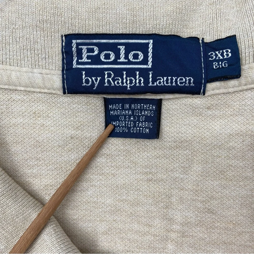 Polo Ralph Lauren button placket